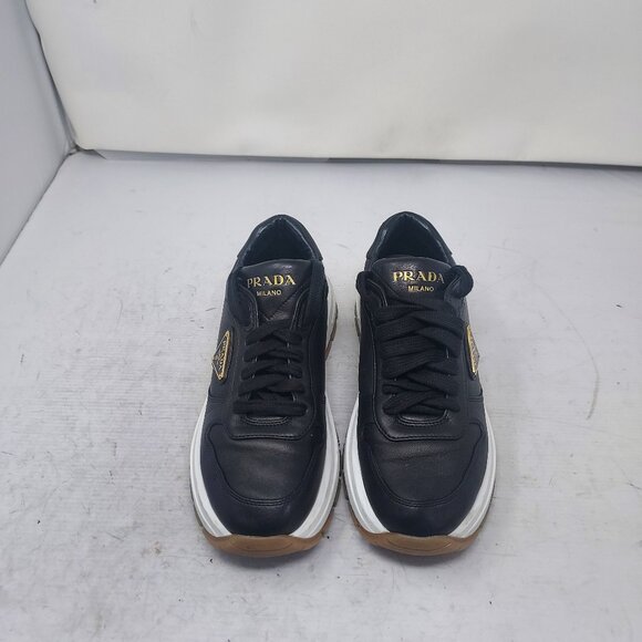 Prada Black Triangle  Logo Runner WOMENS Sneaker - Picture 8 of 12